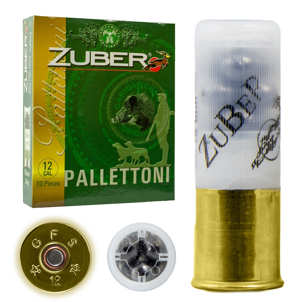 ZUBER 12 Kalibre Şevrotin Av Fişeği