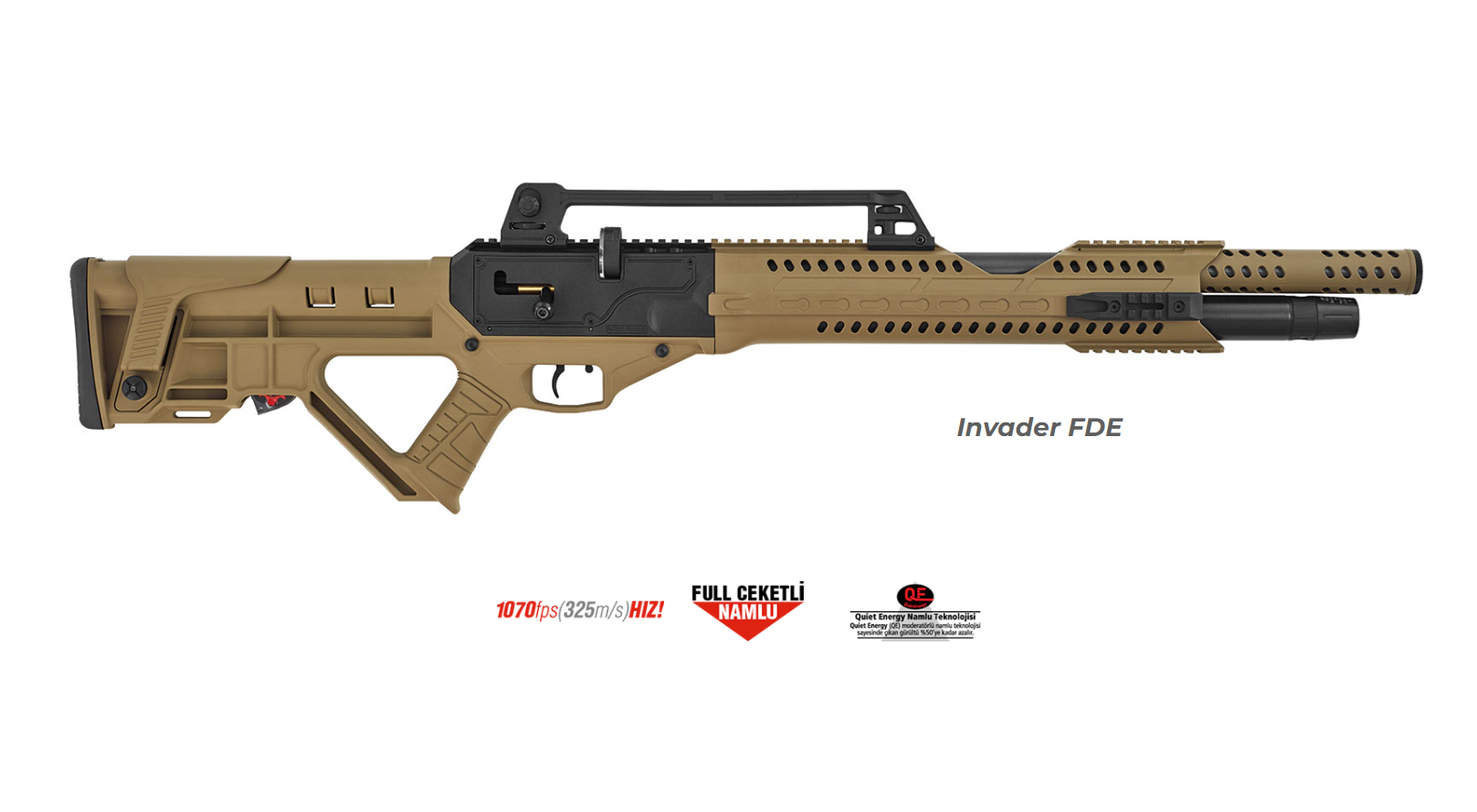 HATSAN Invader FDE PCP Havalı Tüfek
