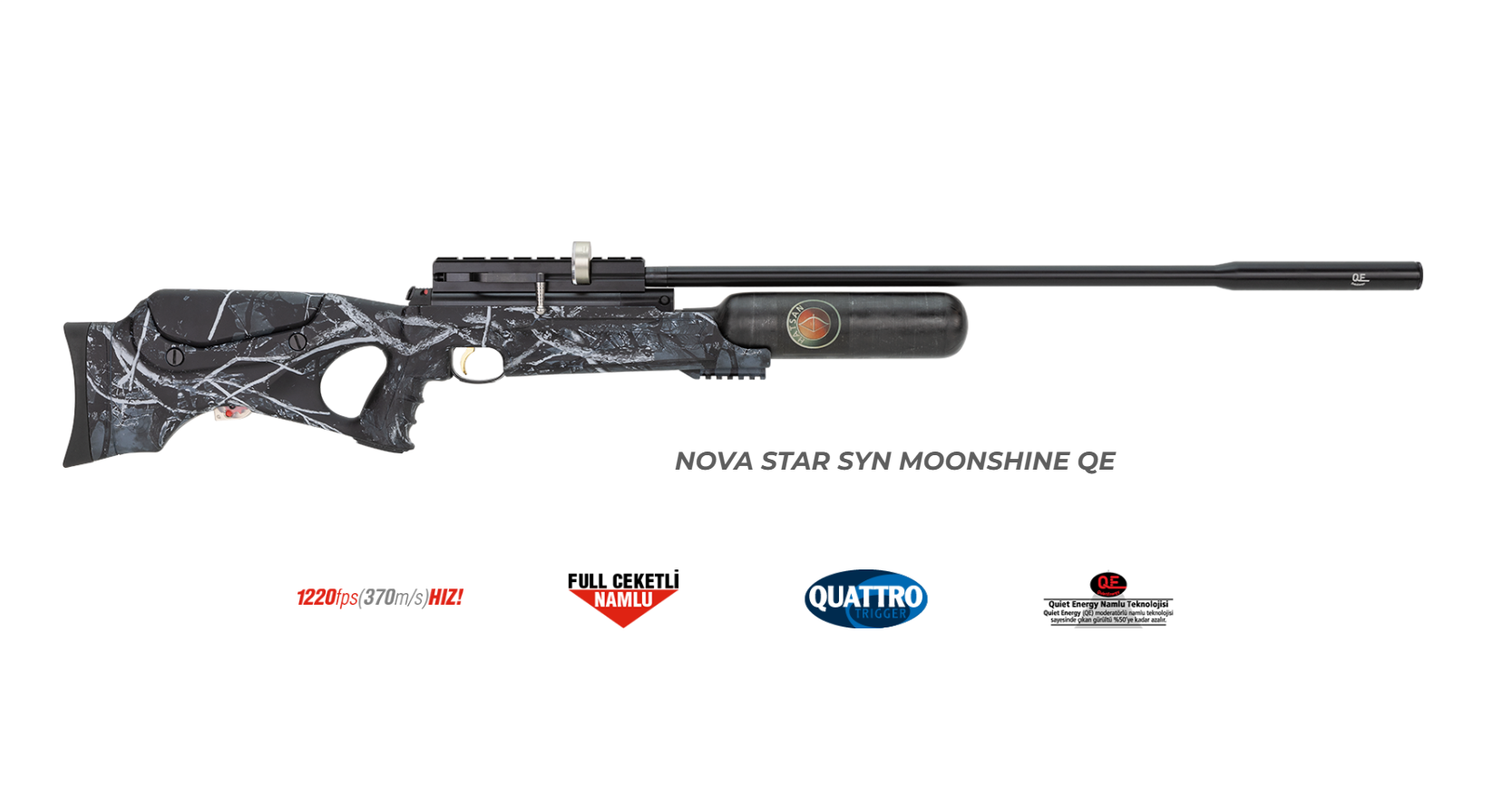 HATSAN Nova Star SYN MOONSHINE QE PCP Havalı Tüfek