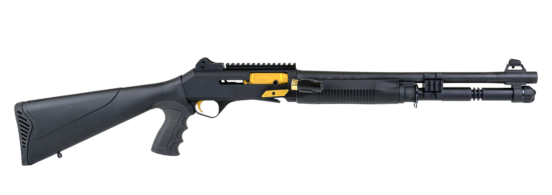 AKSA Crossfire S4 EXTREME-F Taktik Yarı Otomatik Av Tüfeği