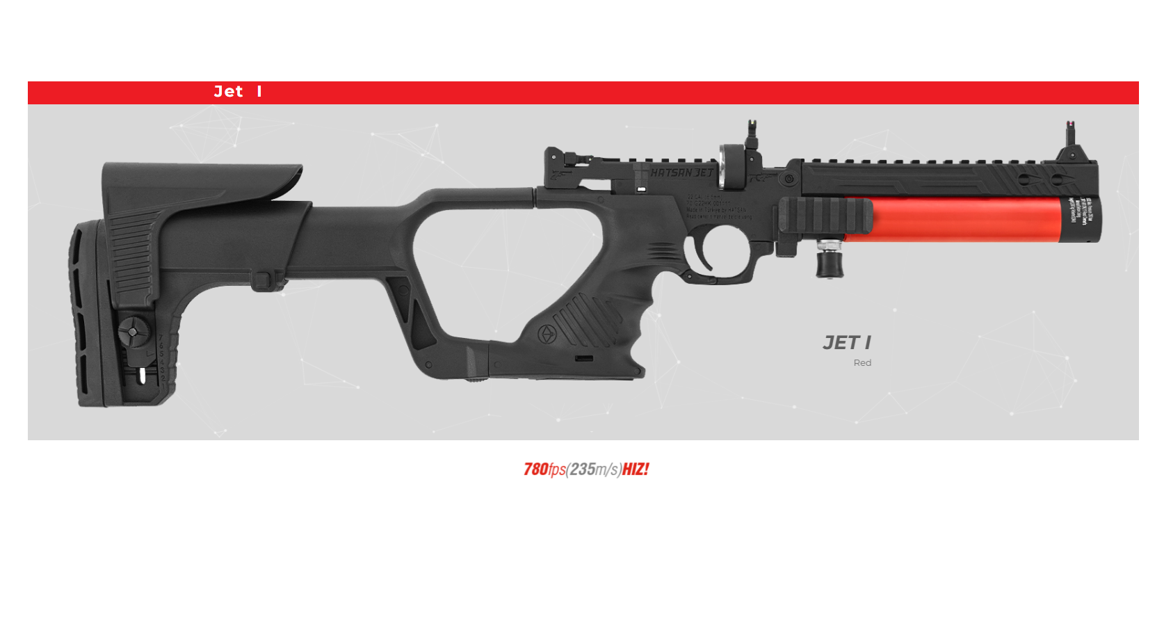 HATSAN JET I RED PCP Havalı Tabanca