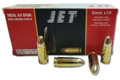 9X19 MM (PARA) JET (FMJ-124 GRN) TABANCA FİŞEĞİ