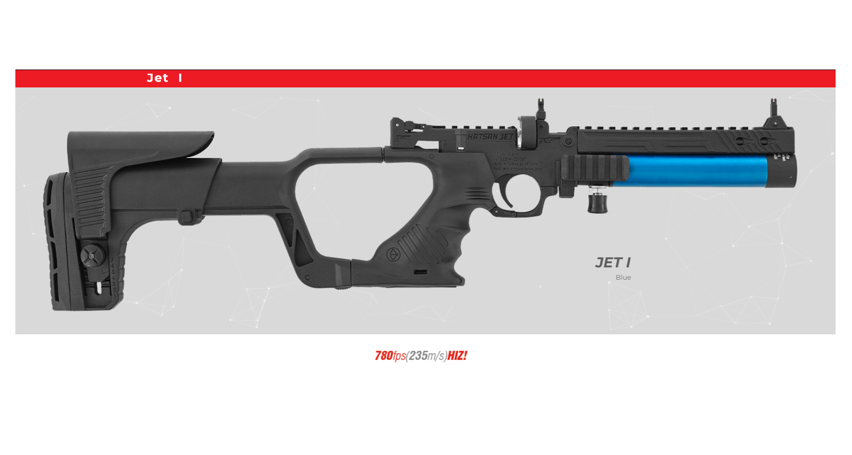 HATSAN JET I BLUE PCP Havalı Tabanca