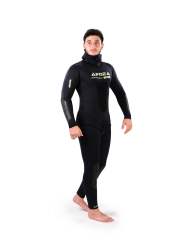 APNEA Avcı (Opencell) Elbise 5mm Ghost Black X-Flex Zıpkın Dalış Elbisesi
