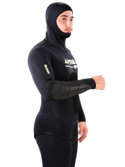 APNEA Avcı (Opencell) Elbise 5mm Ghost Black X-Flex Zıpkın Dalış Elbisesi