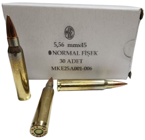 MKE 5,56X45 MM (NATO) MKE TÜFEK FİŞEĞİ