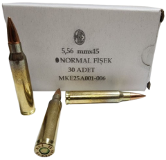 MKE 5,56X45 MM (NATO) MKE TÜFEK FİŞEĞİ