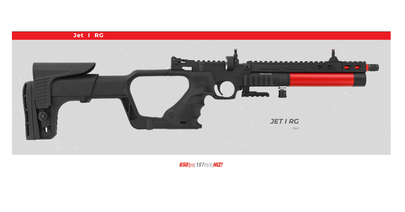 HATSAN JET I RG RED PCP Havalı Tabanca