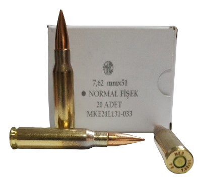 MKE 7.62X51 MM NATO MKE TÜFEK FIŞEĞİ