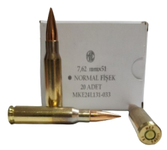 MKE 7.62X51 MM NATO MKE TÜFEK FIŞEĞİ