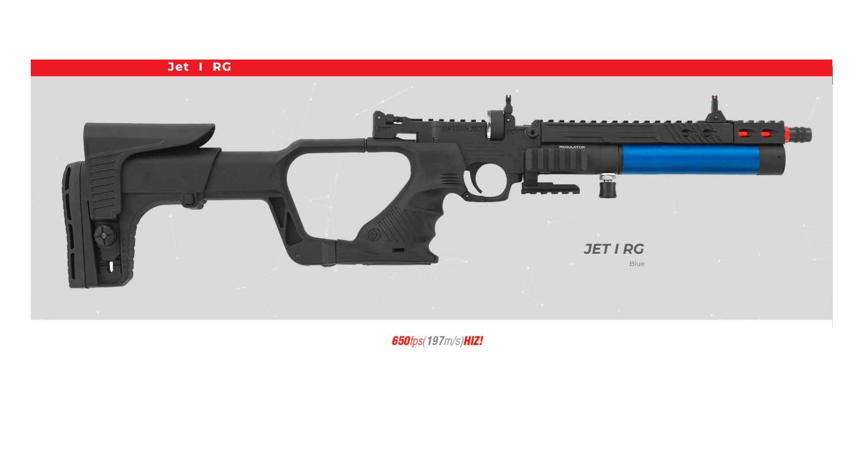 HATSAN JET I RG BLUE PCP Havalı Tabanca