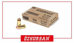 ÖZKURSAN 45 ACP. ÖZKURSAN (FMJ 230 GRN) TABANCA FİŞEĞİ