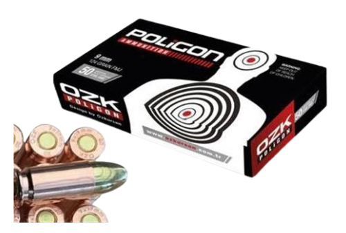 ÖZKURSAN 9X19 MM (LUGER) ÖZKURSAN POLİGON TABANCA FİŞEĞİ