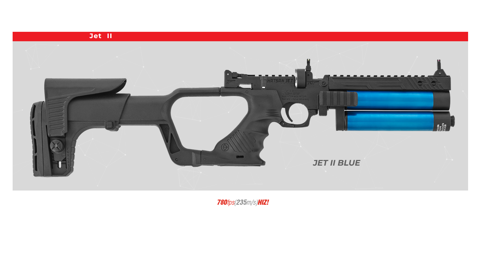 HATSAN JET II BLUE PCP Havalı Tabanca