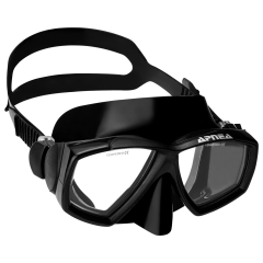 APNEA Seagul Silikon Maske Siyah Dalış Maskeleri
