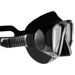 APNEA Seagul Silikon Maske Siyah Dalış Maskeleri