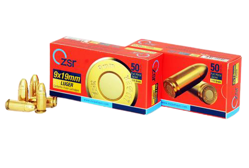 ZSR 9X19 MM (LUGER) ZSR (FMJ-115 GRN.) TABANCA FİŞEĞİ