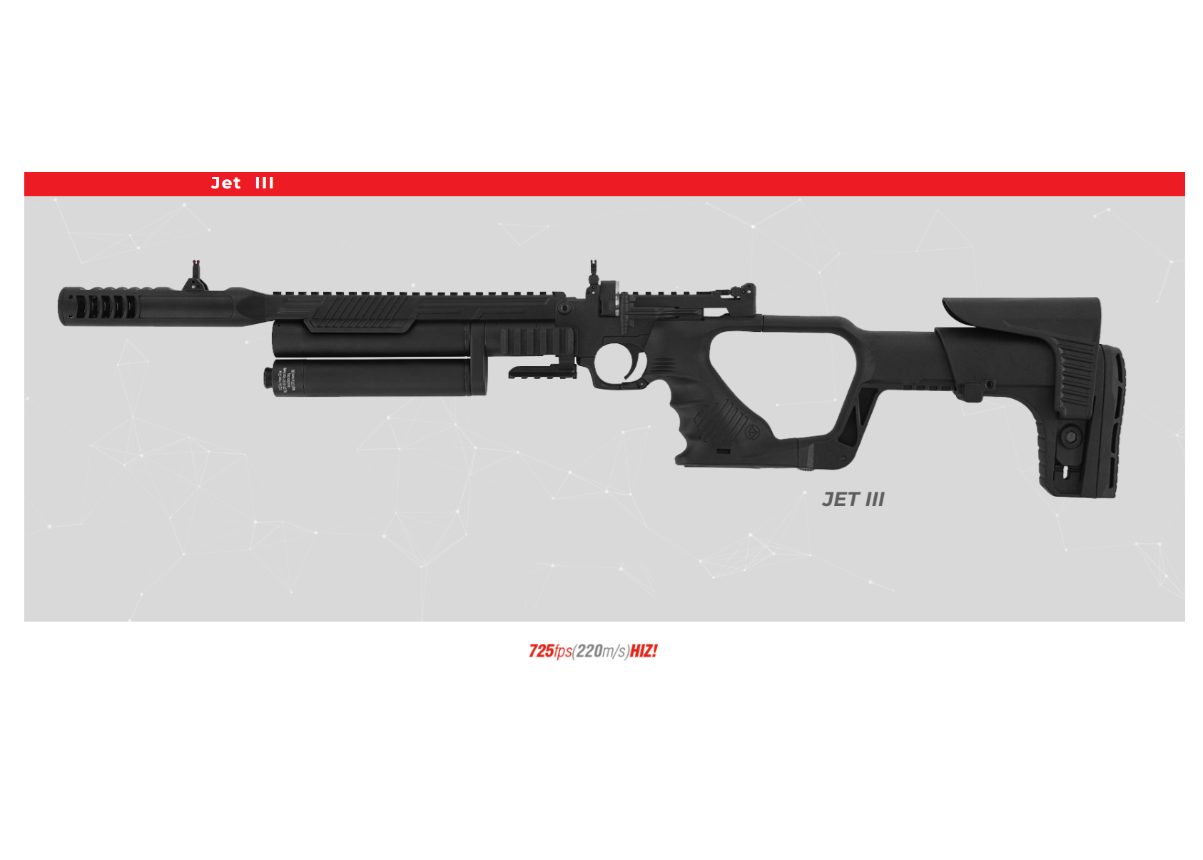 HATSAN JET III PCP Havalı Tabanca