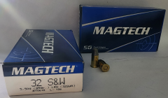 MAGTECH 32 S&W (SHORT) MAGTECH (LRN-85 GRN) TABANCA FİŞEĞİ