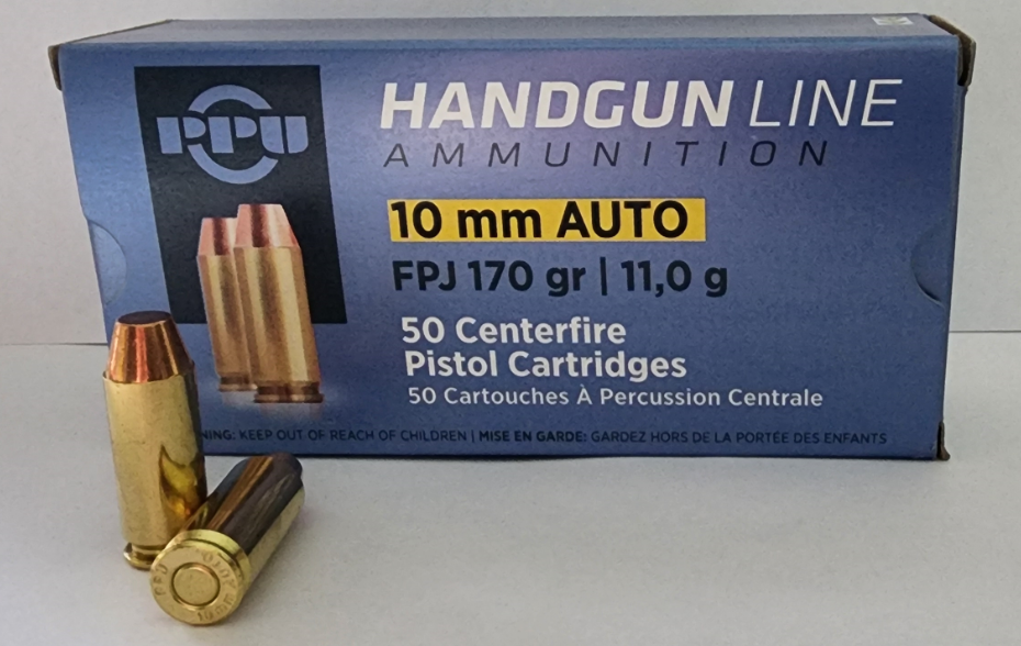 PRVI PARTİZAN 10X25 MM AUTO PRVI-PARTİZAN (FMJ-170 GRN) TABANCA FİŞEĞİ