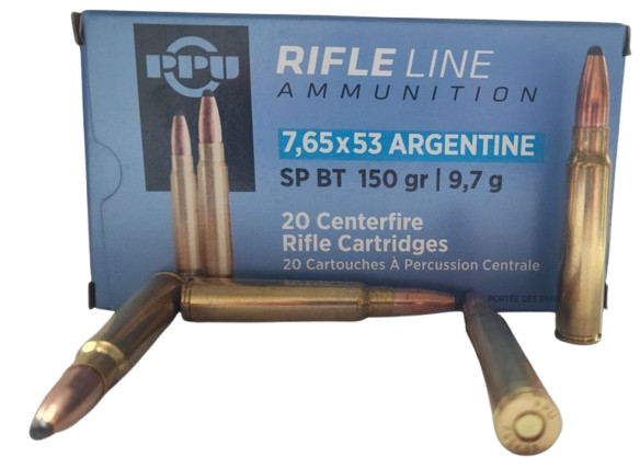 PRVI PARTİZAN 7.65X53 MM ARG. PRVI-PARTIZAN (SP-150GRN) TÜFEK FİŞEĞİ