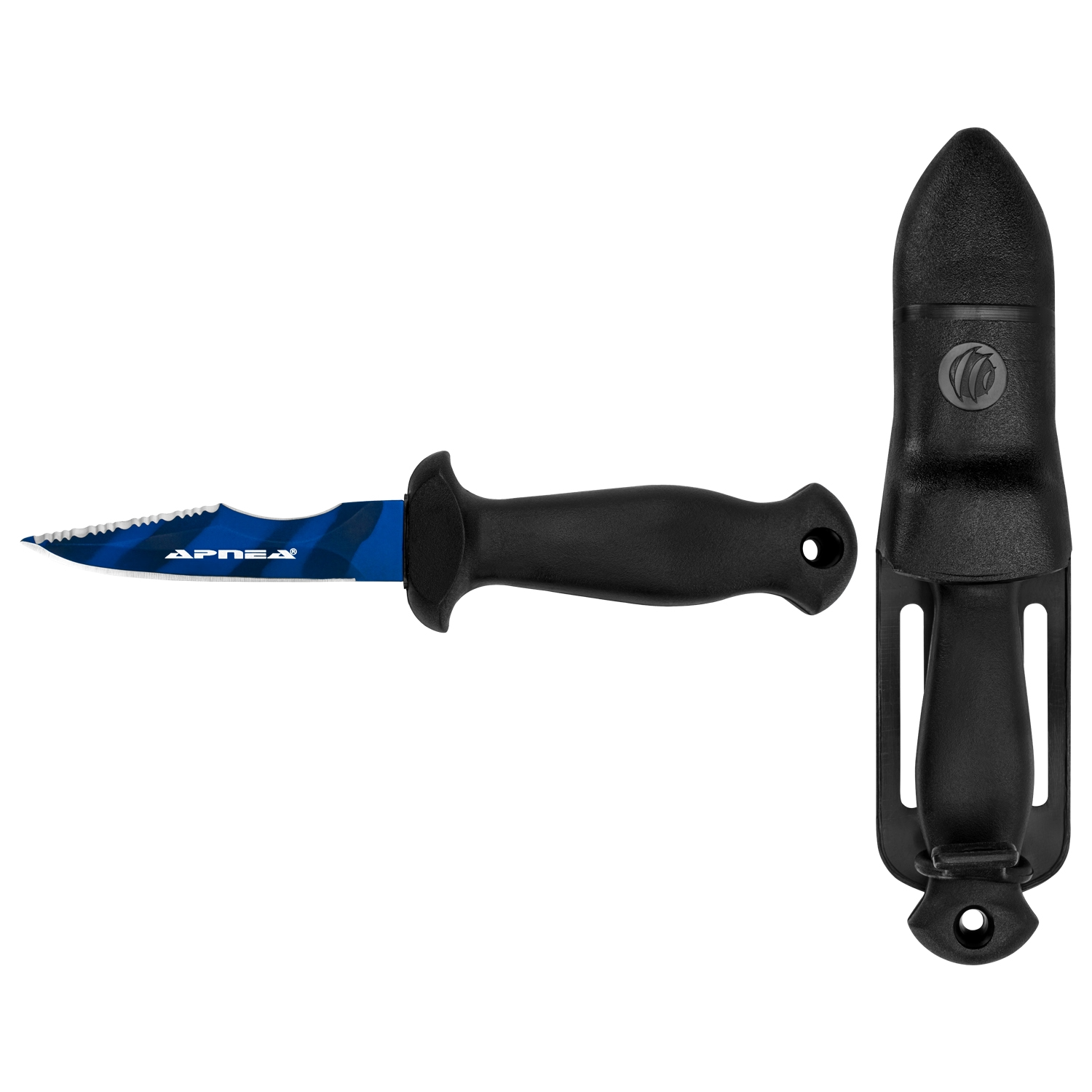 APNEA Sub 9 C/2 Teflon Blue Camou Dalgıç Bıçakları