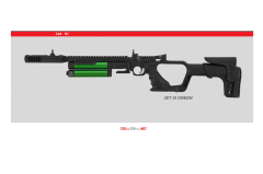 HATSAN JET III GREEN PCP Havalı Tabanca