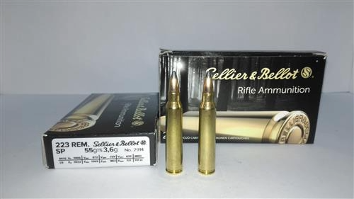 SELLIER & BELLOT 223 REM. SELLIER & BELLOT (SP-55 GRN) TÜFEK FİŞEĞİ
