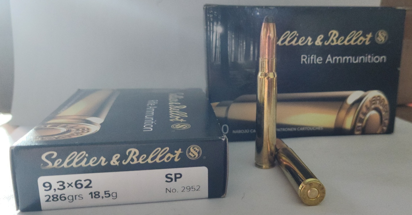 SELLIER & BELLOT 9.3X62 MM SELLER & BELLOT (SP-285 GRN) TÜFEK FİŞEĞİ