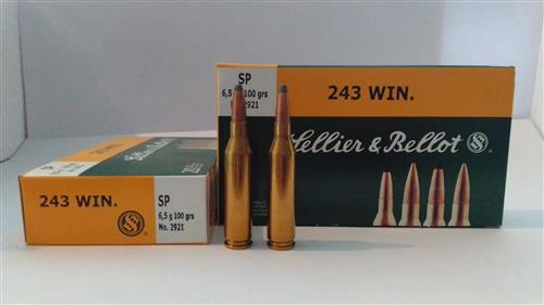 SELLIER & BELLOT 243 WIN. SELLIER & BELLOT (SP-100 GRN) TÜFEK FİŞEĞİ