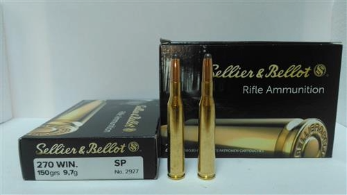 SELLIER & BELLOT 270 WIN. SELLIER & BELLOT (SP-150 GRN.) TÜFEK FİŞEĞİ