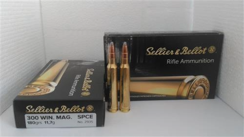 SELLIER & BELLOT 300 WIN.MAG. SELLIER & BELLOT (SPCE-180 GRN) TÜFEK FİŞEĞİ