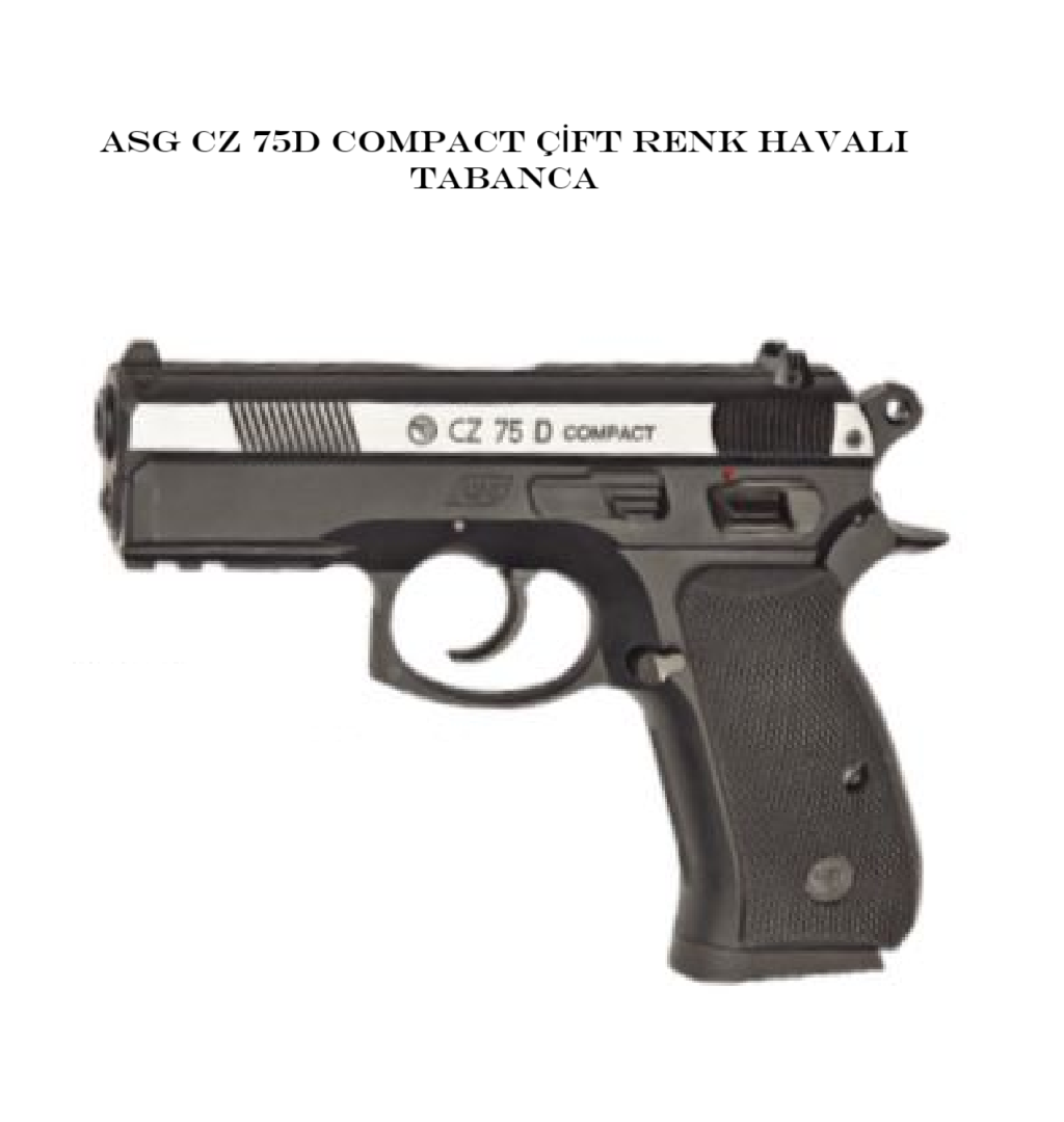 ASG CZ 75D COMPACT ÇİFT RENK HAVALI TABANCA