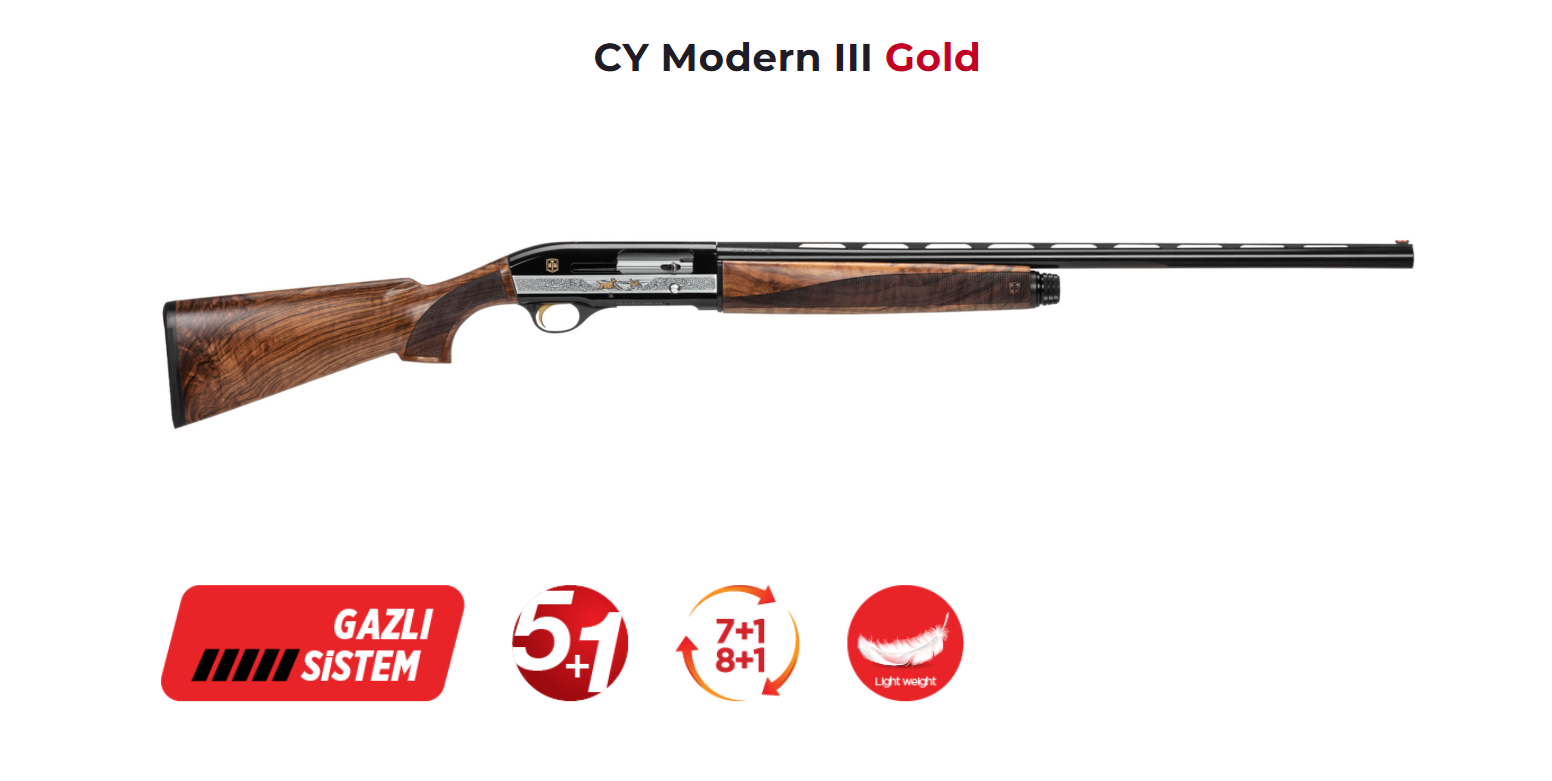 ATA ARMS CY Modern III Gold Yarı Otomatik Av Tüfeği