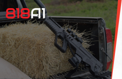 ALKANARMS 818 A1 H1 Haki 12 Calibre Bullpup Yarı Otomatik Yivsiz Av Tüfeği