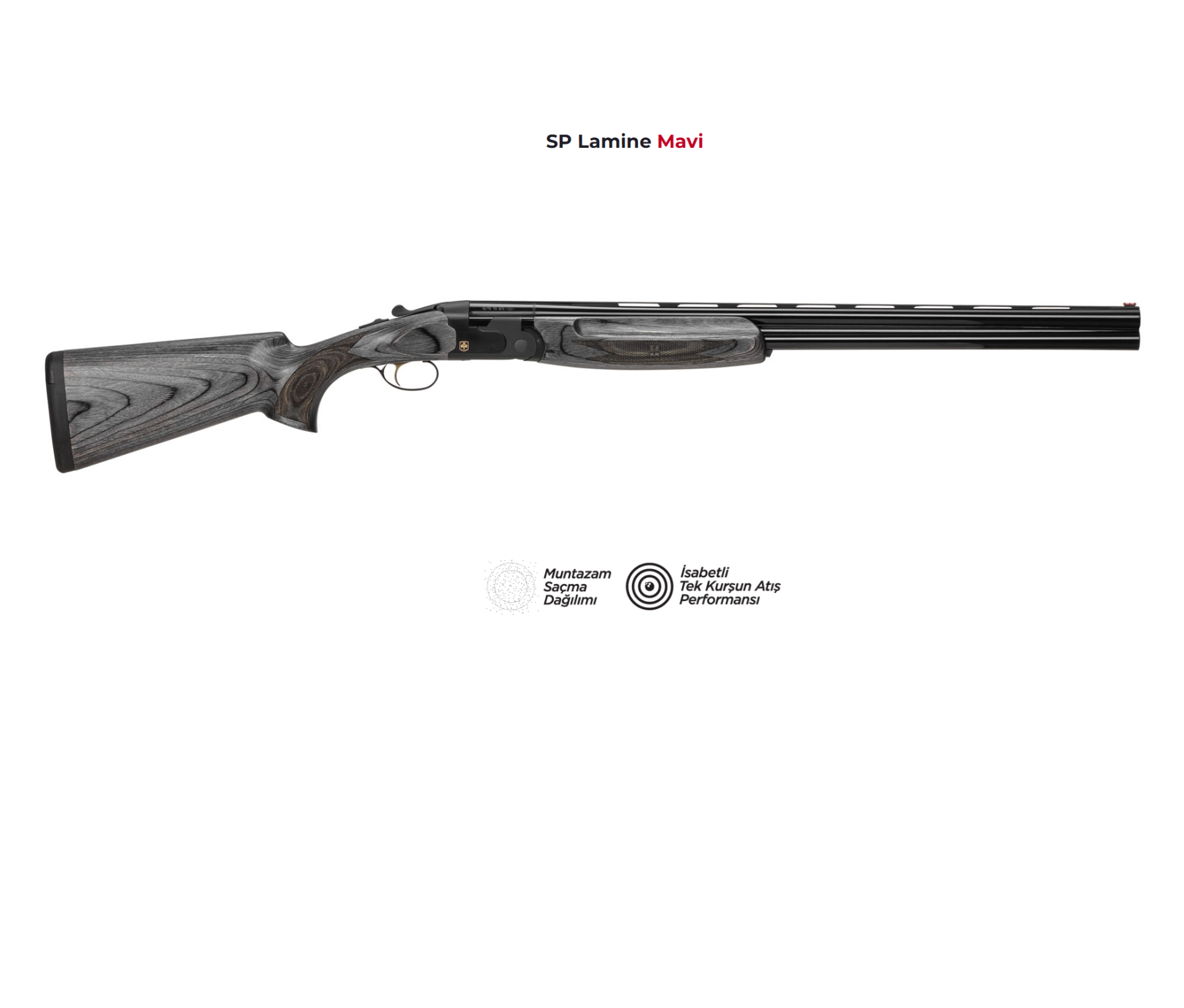 ATA ARMS SP Lamine Mavi Süperpoze Av Tüfeği SP Lamine Mavi