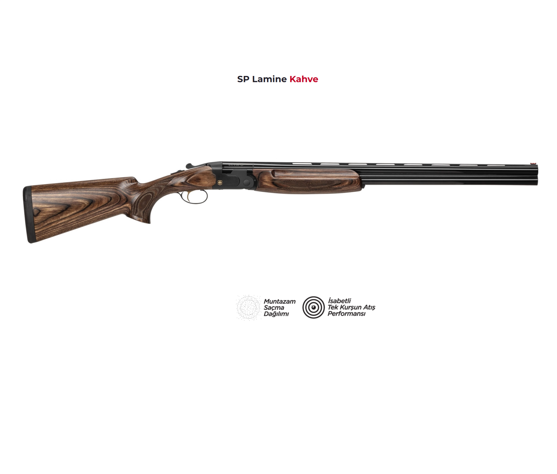 ATA ARMS SP Lamine Mavi Süperpoze Av Tüfeği SP Lamine Kahve