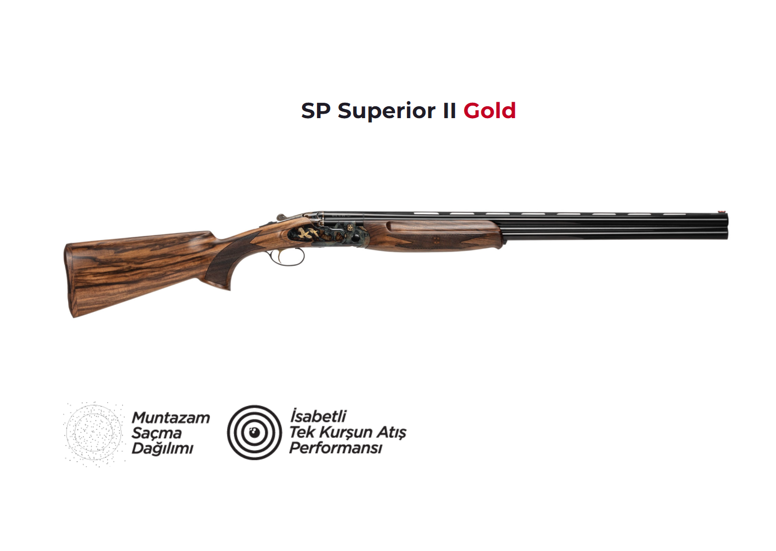ATA ARMS SP Superior II Gold Süperpoze Av Tüfeği