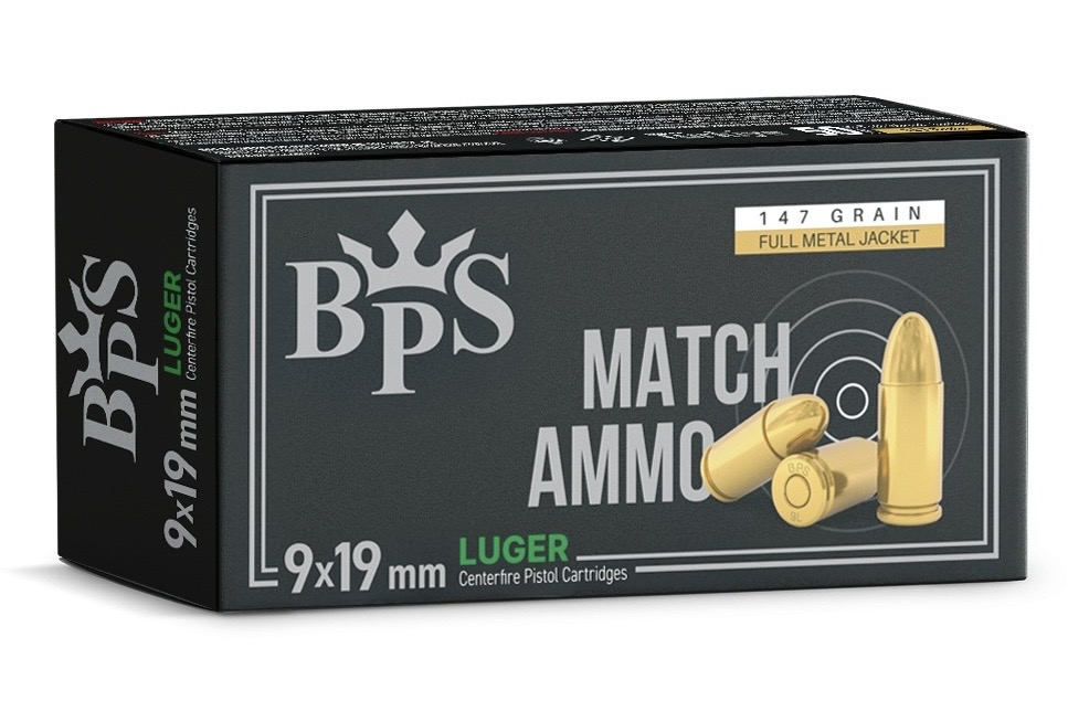 9X19 MM (LUGER) BPS (FMJ-147 GRN) TABANCA FİŞEĞİ