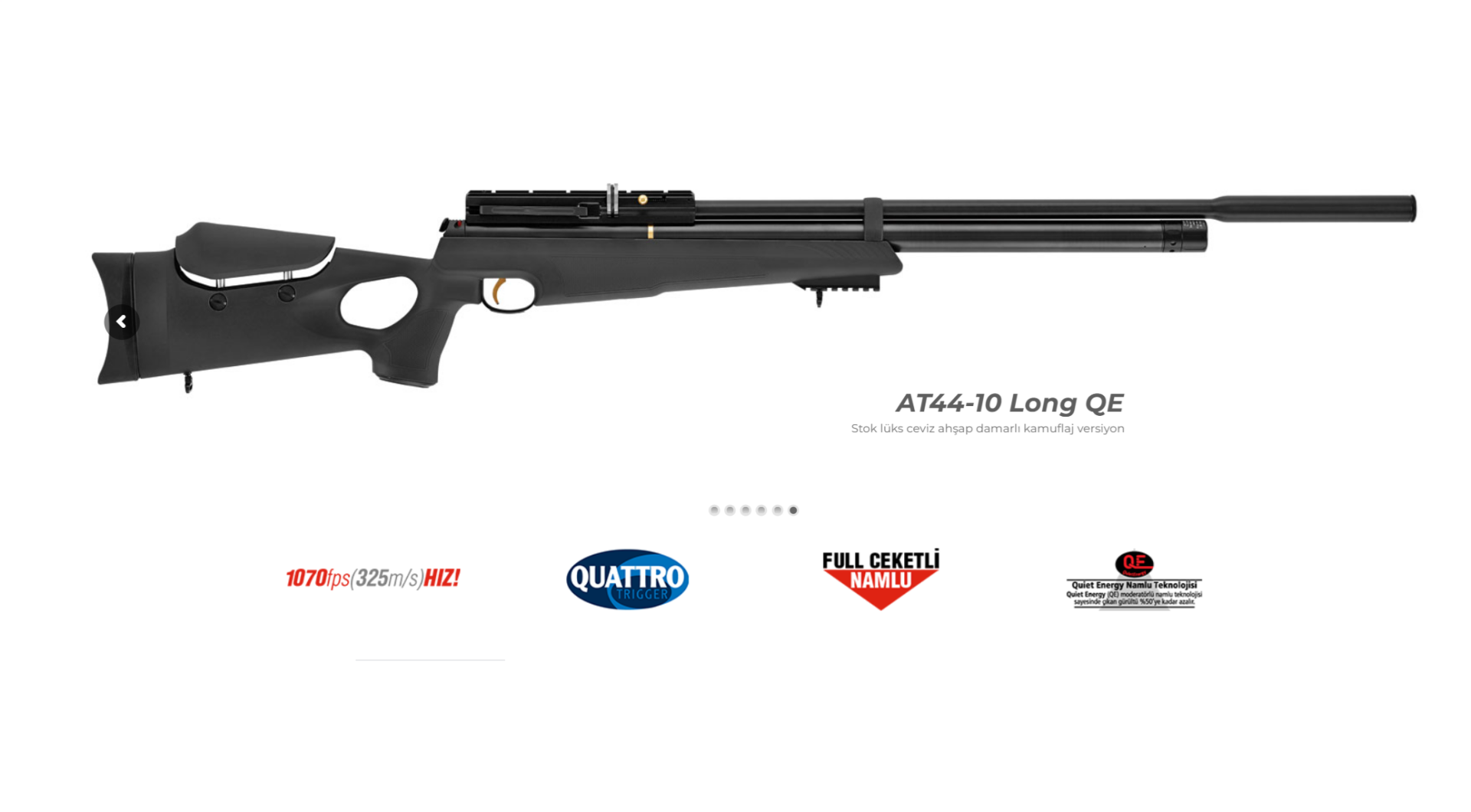 HATSAN AT44-10 Long QE PCP Havalı Tüfek