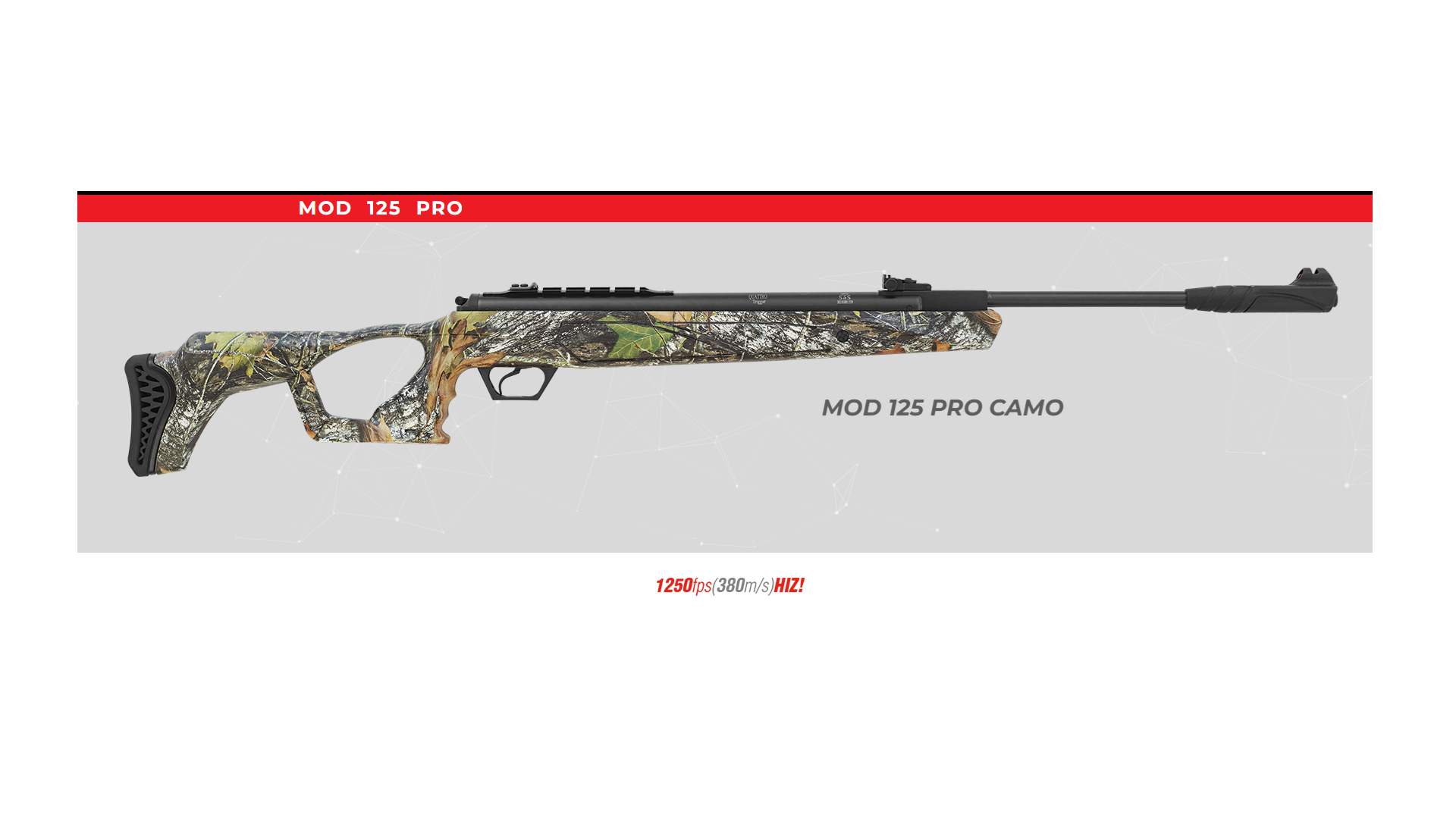 HATSAN MOD 125 PRO CAMO Kırma Namlu Havalı Tüfek