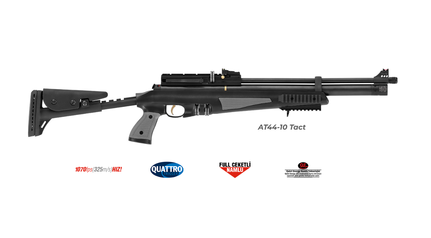 HATSAN AT44-10 Tact PCP Havalı Tüfek