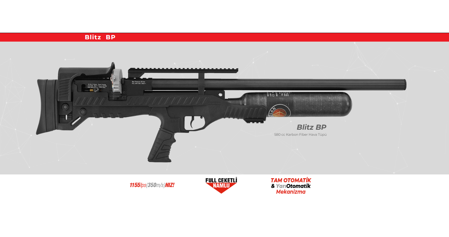 HATSAN Blitz BP PCP Havalı Tüfek