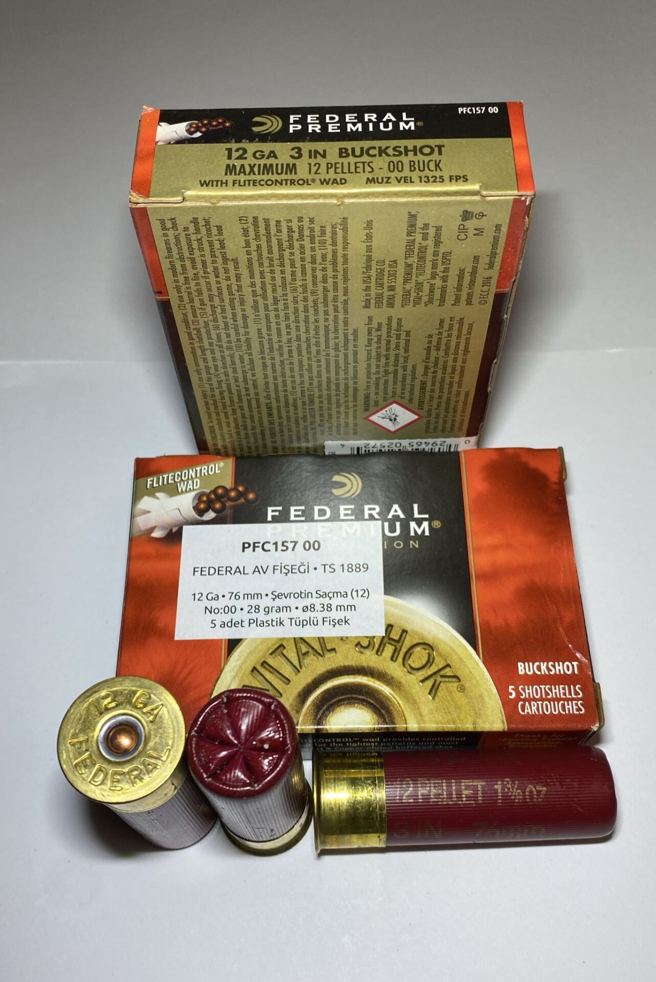 FEDERAL 12 Cal. 12'li Şavrotin Av Fişeği