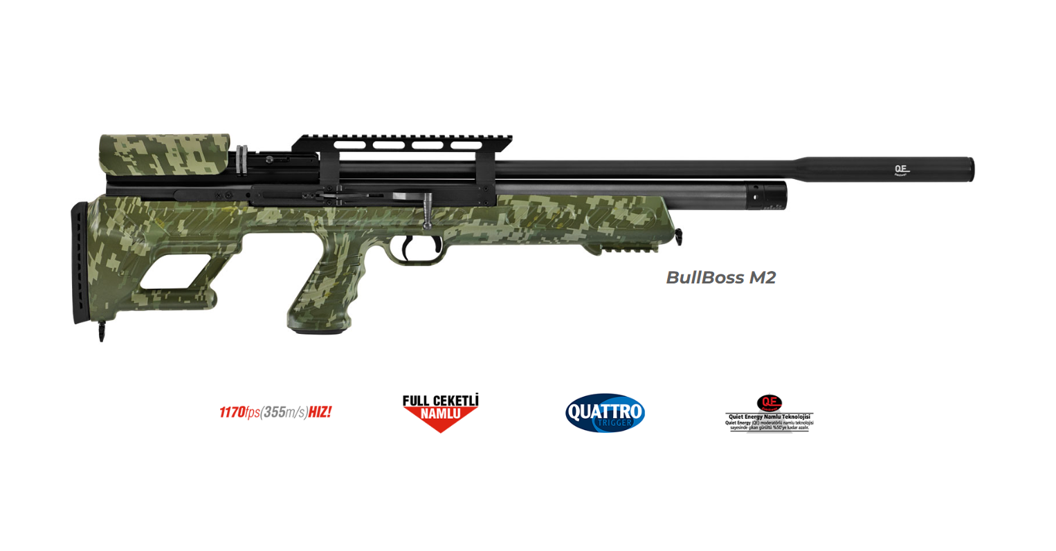 HATSAN BullBoss M2 PCP Havalı Tüfek