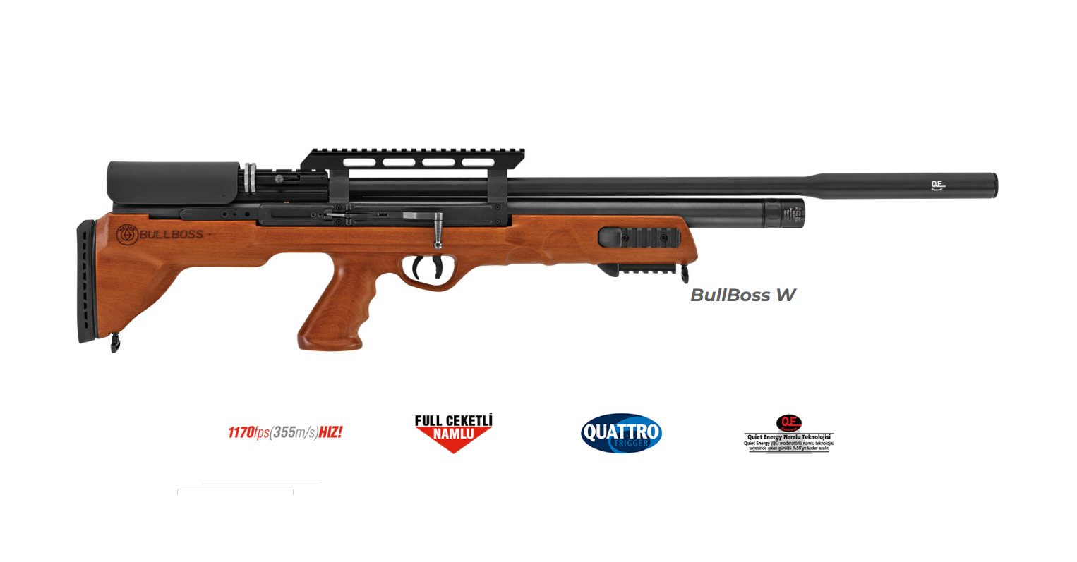 HATSAN BullBoss W PCP Havalı Tüfek