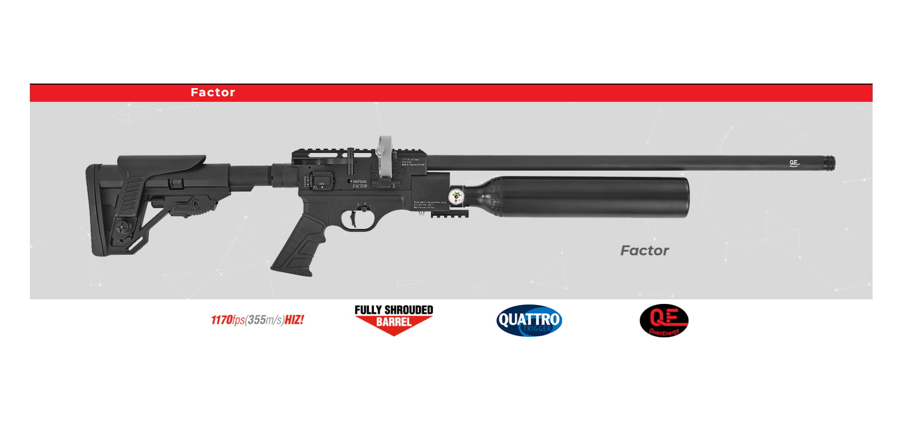 HATSAN Hatsan Factor PCP Havalı Tüfek