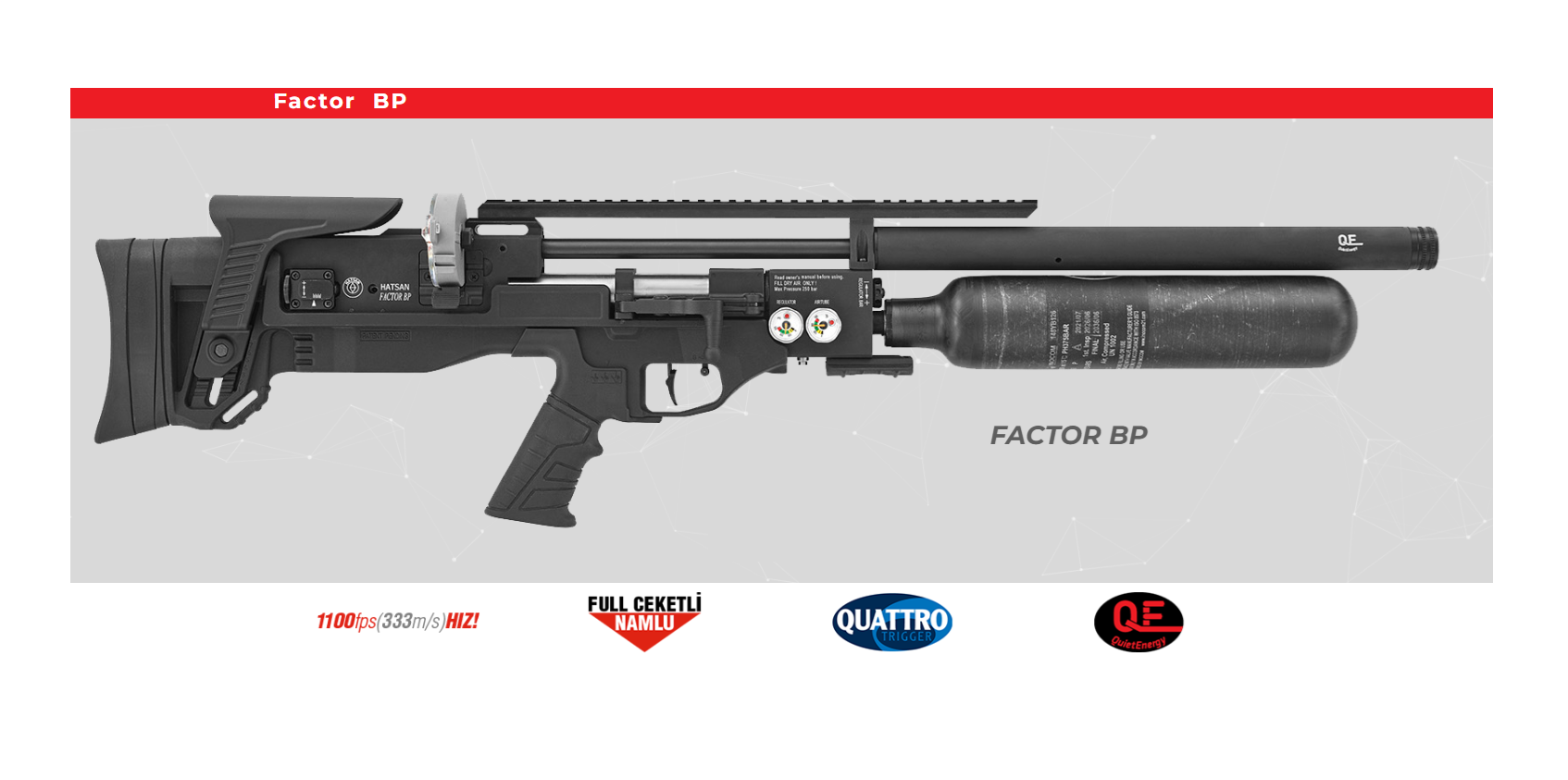 HATSAN Factor-BP PCP Havalı Tüfek