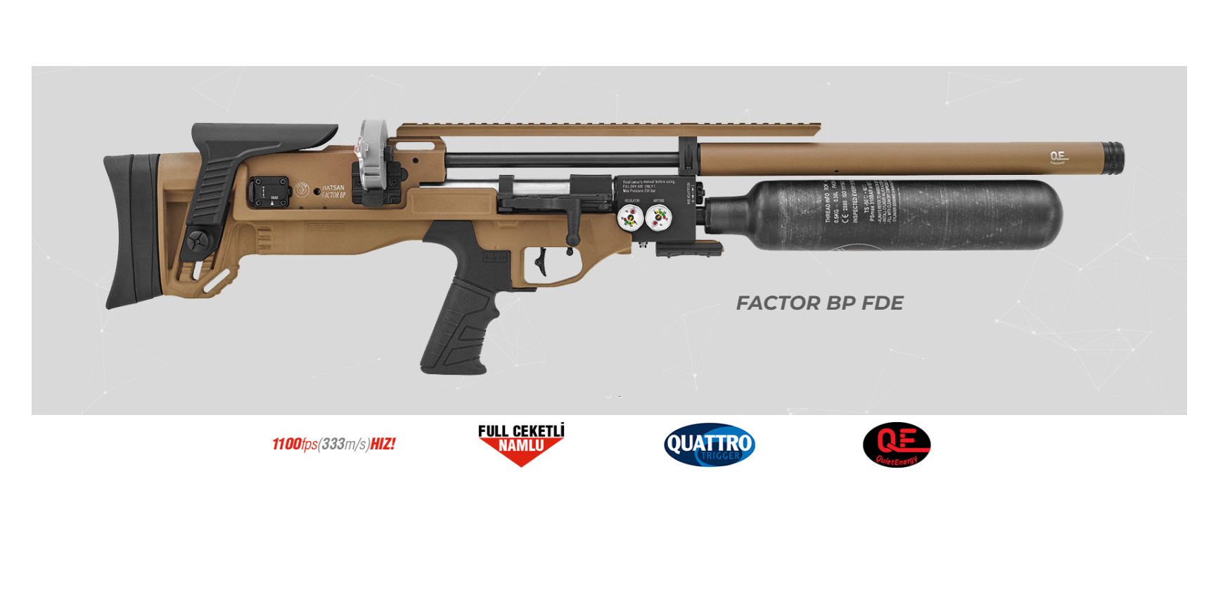 HATSAN Factor-BP FDE PCP Havalı Tüfek