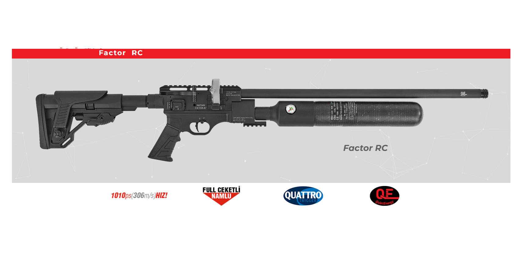 HATSAN Factor-RC PCP Havalı Tüfek